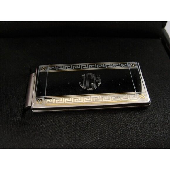 "ICH" Initials Vintage Money Clip Things Remembered Men Wallet ID - Picture 12 of 13